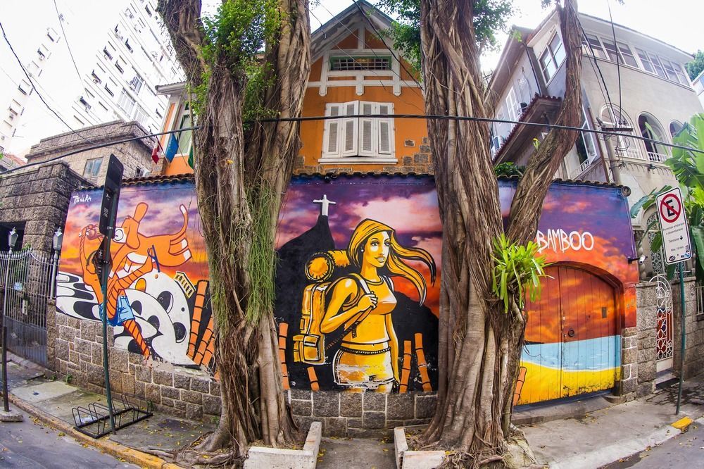 Bamboo Rio Hostel ริโอเดจาเนโร ภายนอก รูปภาพ